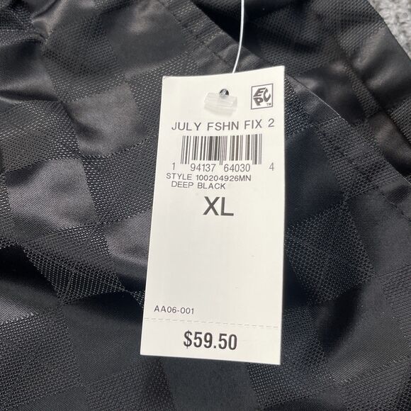 Mode of One Mens Size XL Track Shorts Check Jacquard Regular-Fit 6-1/2" NEW - Picture 7 of 13